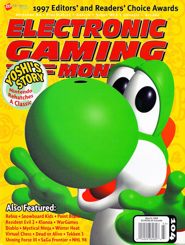 Electronic Gaming Monthly Issue 104 (March 1998) cover
